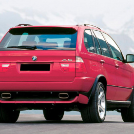 Передние расширители арок на BMW X5 E53